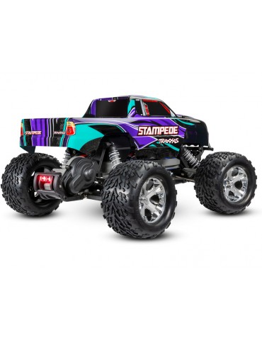 Traxxas Stampede 1:10 RTR blue with LED lights