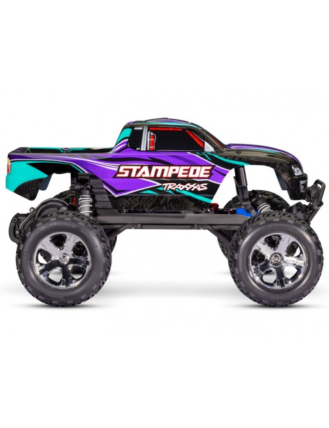 Traxxas Stampede 1:10 RTR blue with LED lights