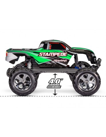 Traxxas Stampede 1:10 RTR blue with LED lights