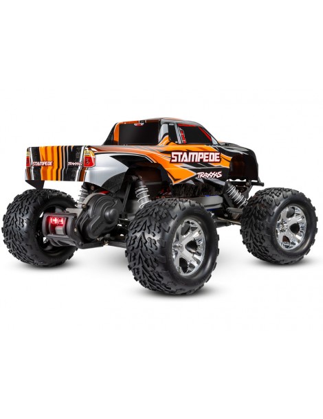Traxxas Stampede 1:10 RTR red with LED lights