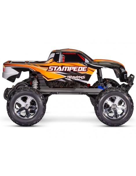 Traxxas Stampede 1:10 RTR red with LED lights