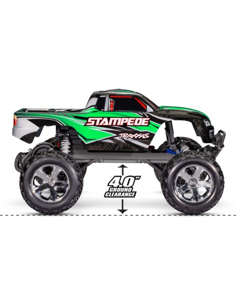 Traxxas Stampede 1:10 RTR red with LED lights