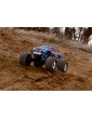 Traxxas Stampede 4WD 1:10 RTR blue with LED lights