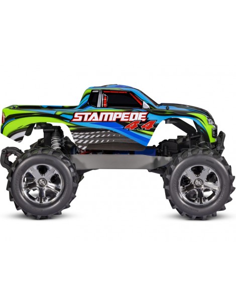 Traxxas Stampede 4WD 1:10 RTR blue with LED lights