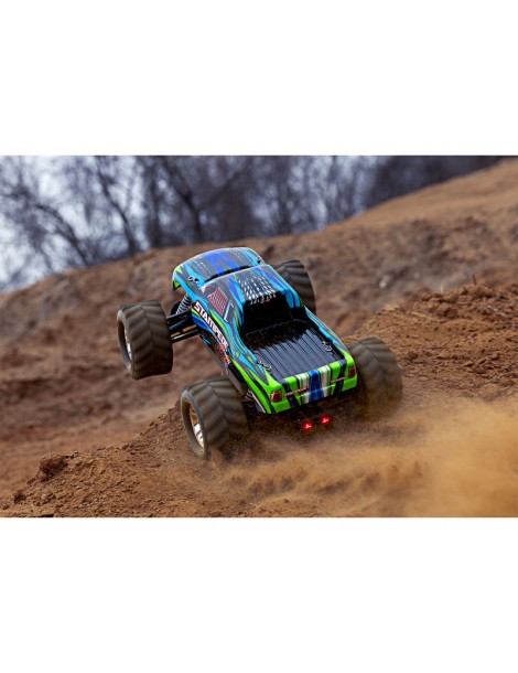 Traxxas Stampede 4WD 1:10 RTR red with LED lights