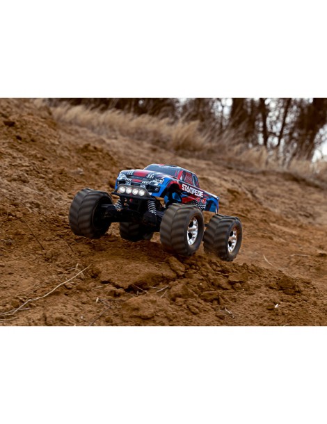 Traxxas Stampede 4WD 1:10 RTR red with LED lights