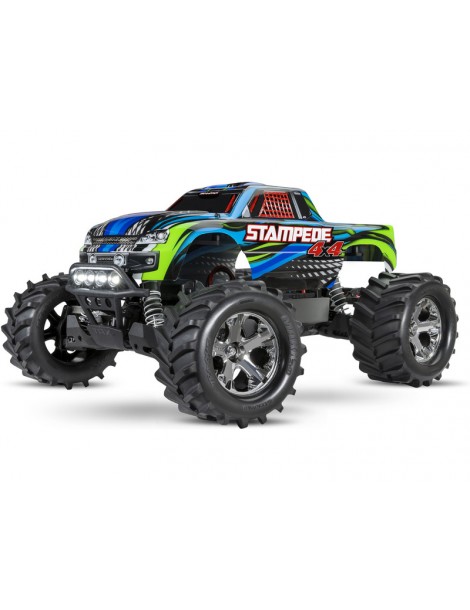Traxxas Stampede 4WD 1:10 RTR red with LED lights