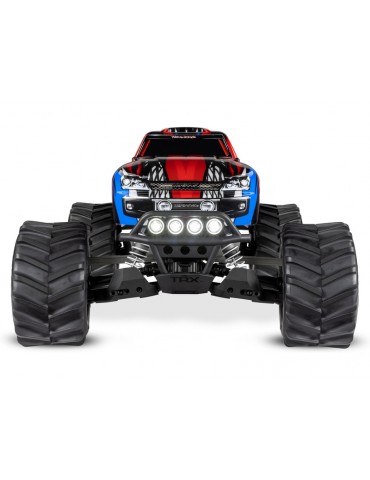 Traxxas Stampede 4WD 1:10 RTR red with LED lights