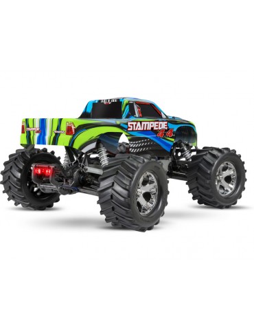 Traxxas Stampede 4WD 1:10 RTR red with LED lights