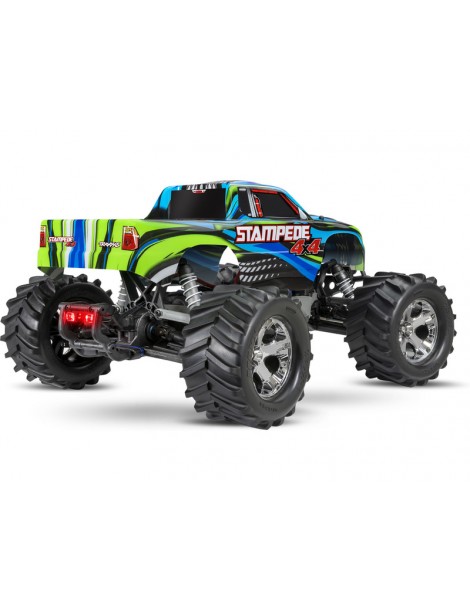Traxxas Stampede 4WD 1:10 RTR red with LED lights