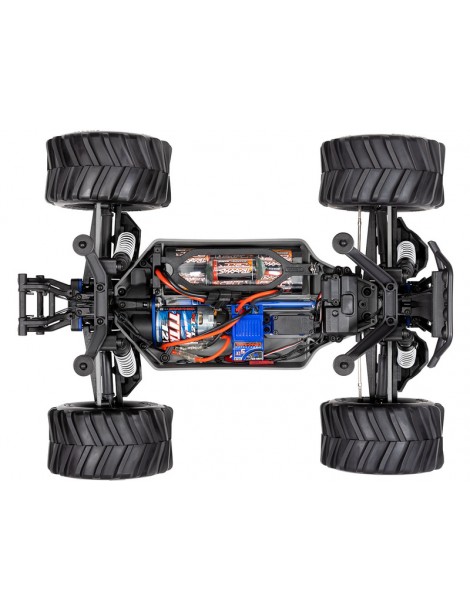Traxxas Stampede 4WD 1:10 RTR red with LED lights