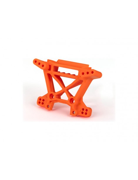 Traxxas Shock tower, front, extreme heavy duty, orange (for use with 9080 upgrade kit)