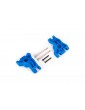 Traxxas Carriers, stub axle, rear, extreme heavy duty, blue (left & right) (for use with 9080 upgra