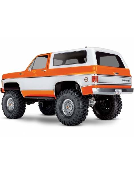 Traxxas TRX-4 Chevrolet K5 Blazer 1:10 oranžinis