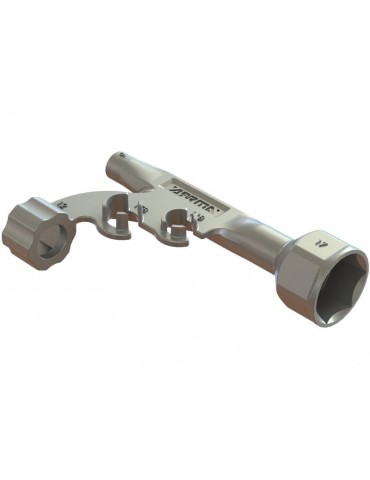 Metal Multi Tool 5/17mm Nut, 11/15mm Bore Shock