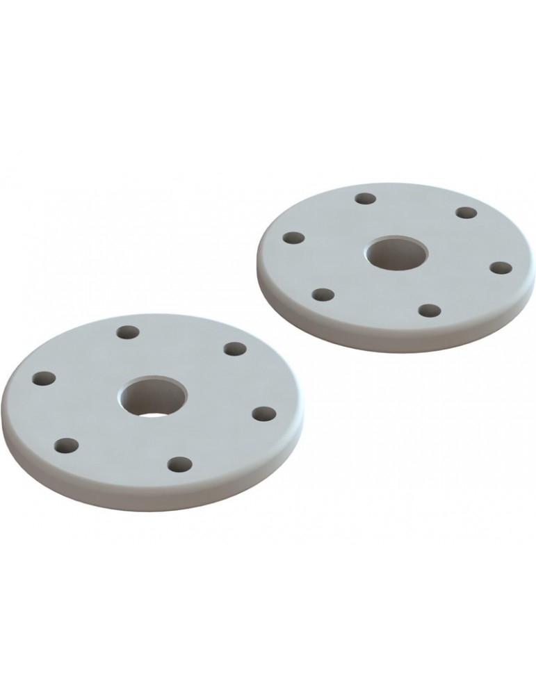 Arrma Machined Shock Piston, Tapered, 6x1.2mm Hole (2)