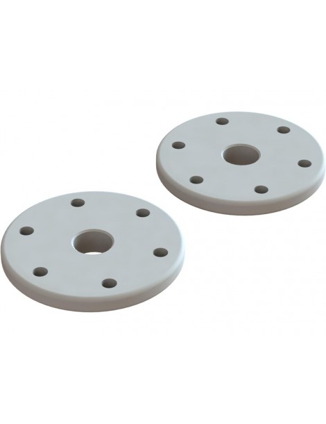 Arrma Machined Shock Piston, Tapered, 6x1.2mm Hole (2)