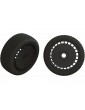 Arrma dBoots Exabyte Tire Set Glued Black (1 Pair)
