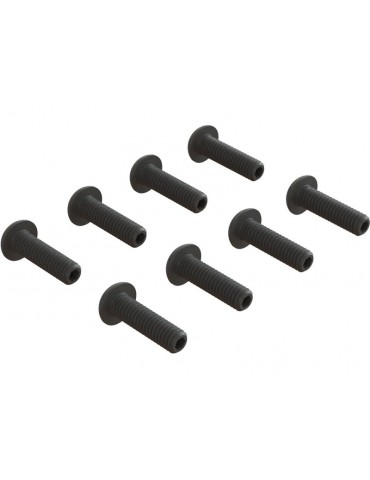 Arrma Double Socket Button Head Screw M4x14mm (8)