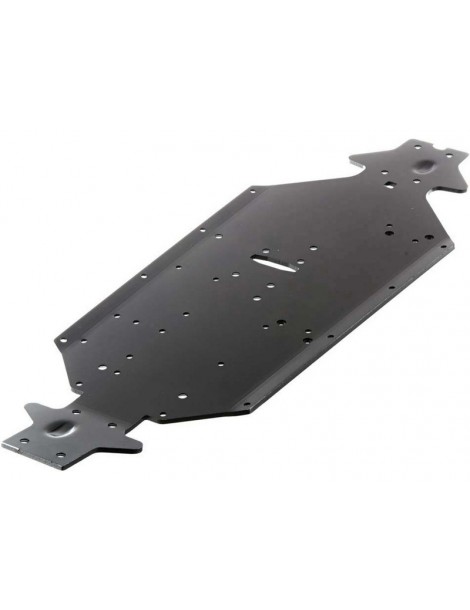 Arrma Chassis Aluminum SWB Silver/Blue Typhon