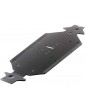 Arrma Chassis Aluminum SWB Silver/Blue Typhon
