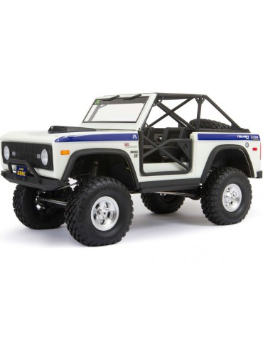 Axial 1/10 SCX10 III Early Ford Bronco 4WD RTR White