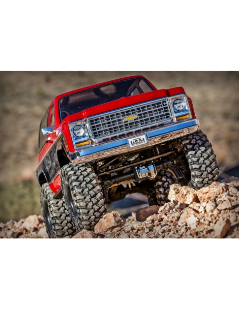 Traxxas TRX-4 Chevrolet K5 Blazer 1:10 raudonas