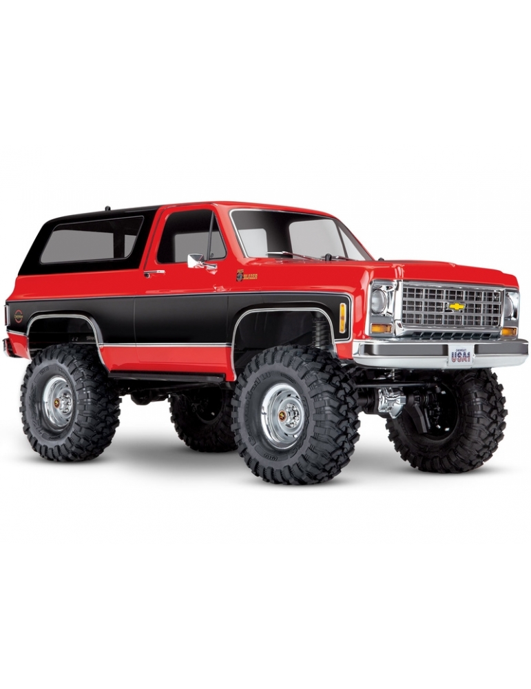 Traxxas TRX-4 Chevrolet K5 Blazer 1:10 raudonas