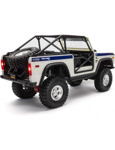 Axial 1/10 SCX10 III Early Ford Bronco 4WD RTR White