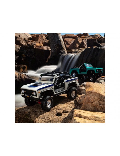 Axial 1/10 SCX10 III Early Ford Bronco 4WD RTR White