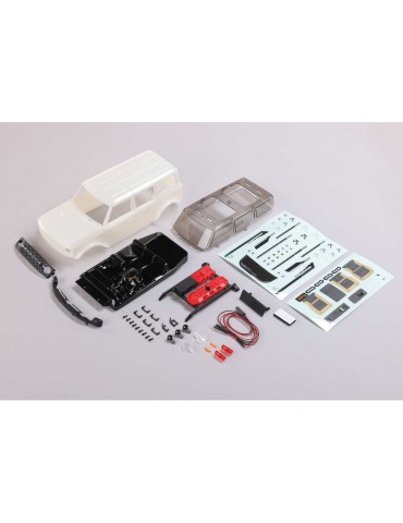 Axial Body, White Ford Bronco: SCX24