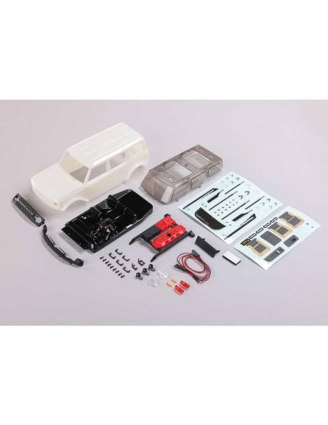 Axial Body, White Ford Bronco: SCX24