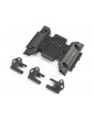 Axial Skid Plate & Upper Link Mounts: SCX10 III BC