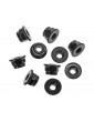 Axial Nylon Locknut M4 Black (10)