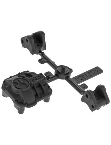 Axial AR44 Diff Cover & Link Mounts Black