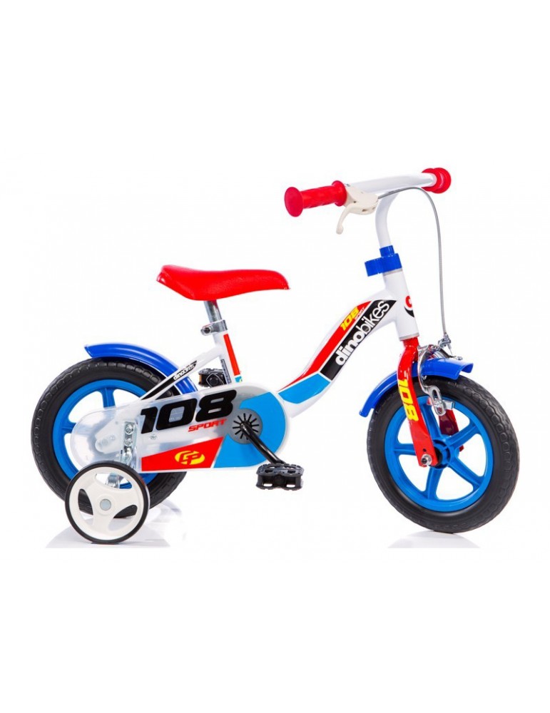 DINO Bikes - Children's bike 10" Boy with brake