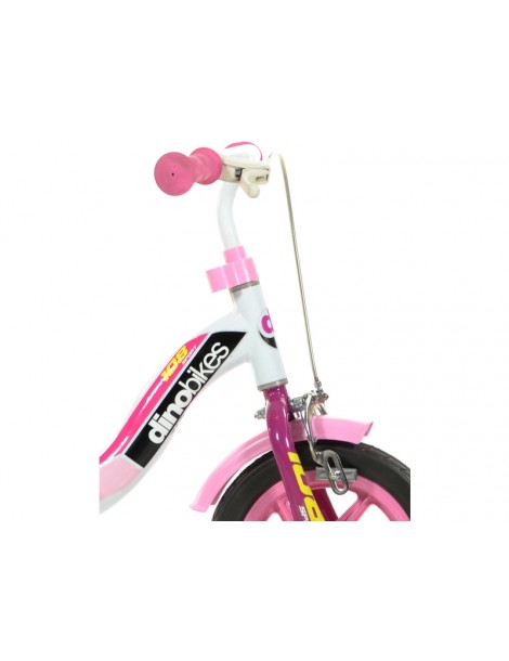 DINO Bikes - Children's bike 10" Girl with brake