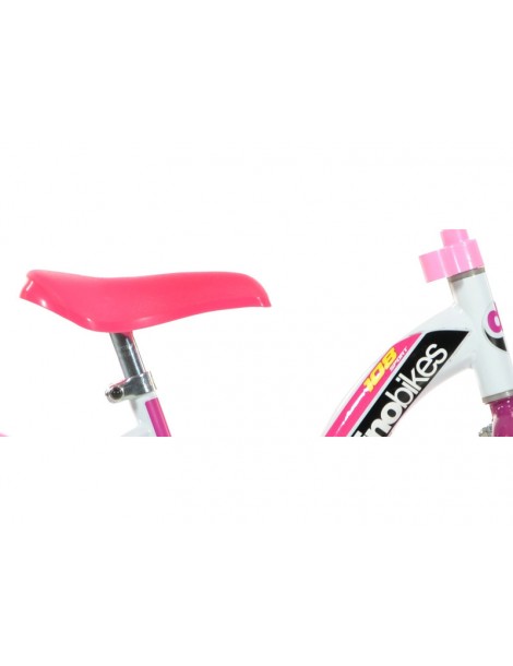 DINO Bikes - Children's bike 10" Girl with brake