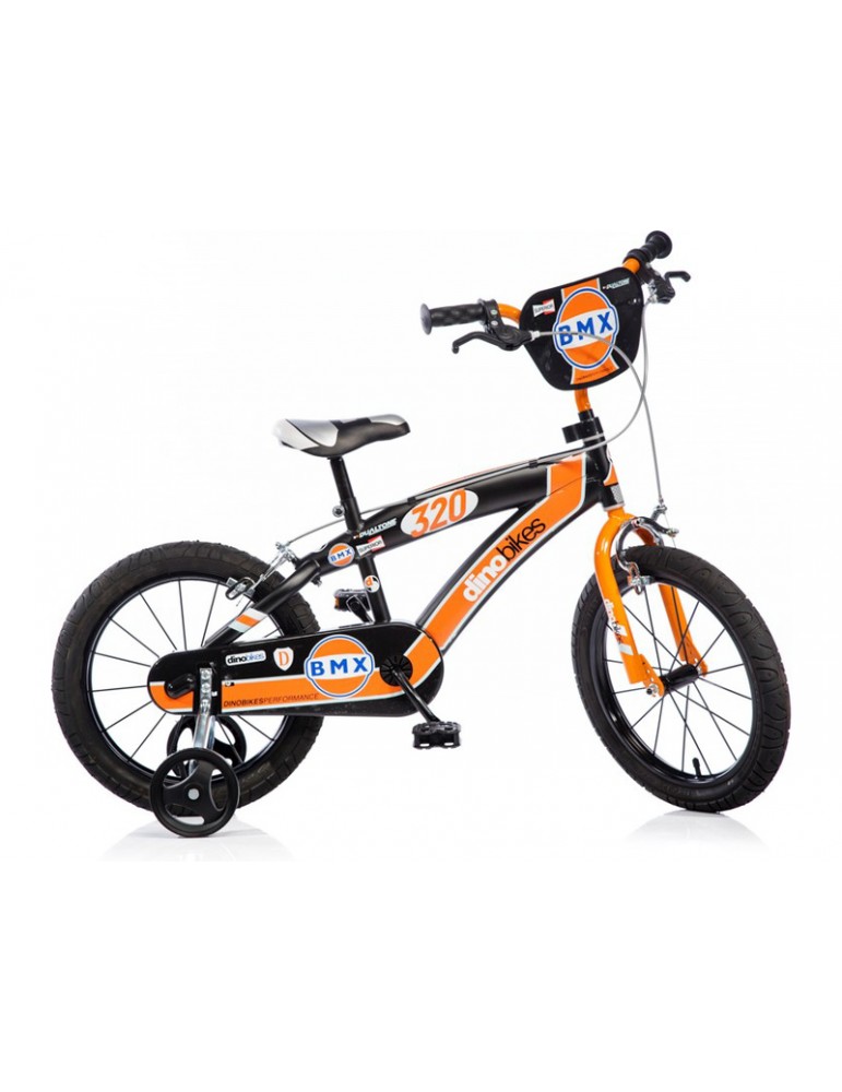 DINO Bikes - Children's bike 16" BMX black