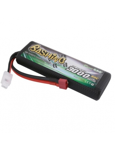 Gens Ace 3000mAh 7.4V 50C 2S1P T-plug Bashing akumuliatorius