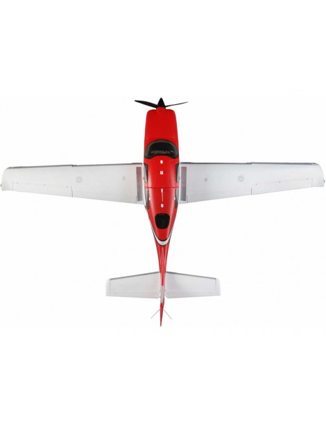 E-flite Cirrus SR22T 1.5m Red SAFE Select BNF Basic