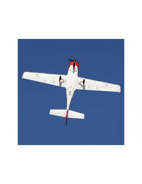 E-flite Cirrus SR22T 1.5m Red SAFE Select BNF Basic