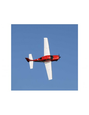 E-flite Cirrus SR22T 1.5m Red SAFE Select BNF Basic