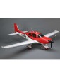 E-flite Cirrus SR22T 1.5m Red SAFE Select BNF Basic