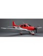E-flite Cirrus SR22T 1.5m Red SAFE Select BNF Basic