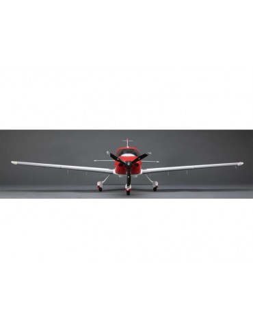 E-flite Cirrus SR22T 1.5m Red SAFE Select BNF Basic