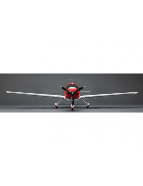 E-flite Cirrus SR22T 1.5m Red SAFE Select BNF Basic