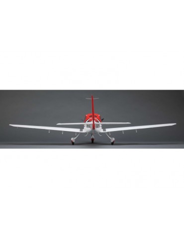 E-flite Cirrus SR22T 1.5m Red SAFE Select BNF Basic