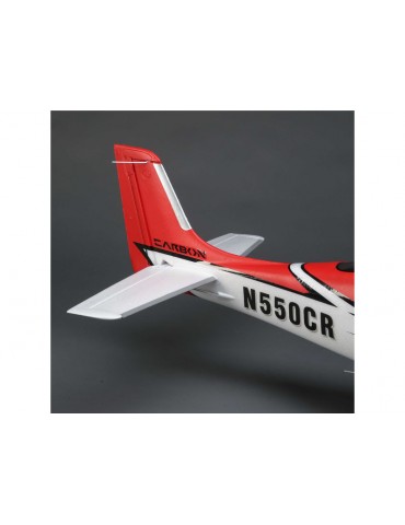 E-flite Cirrus SR22T 1.5m Red SAFE Select BNF Basic