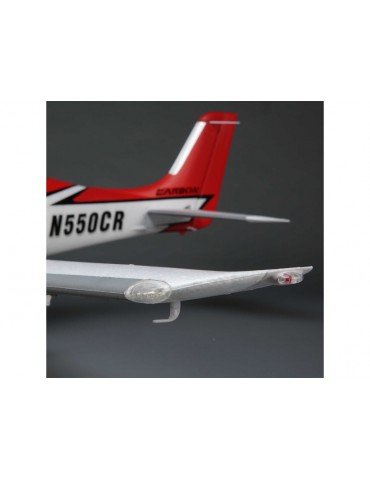 E-flite Cirrus SR22T 1.5m Red SAFE Select BNF Basic